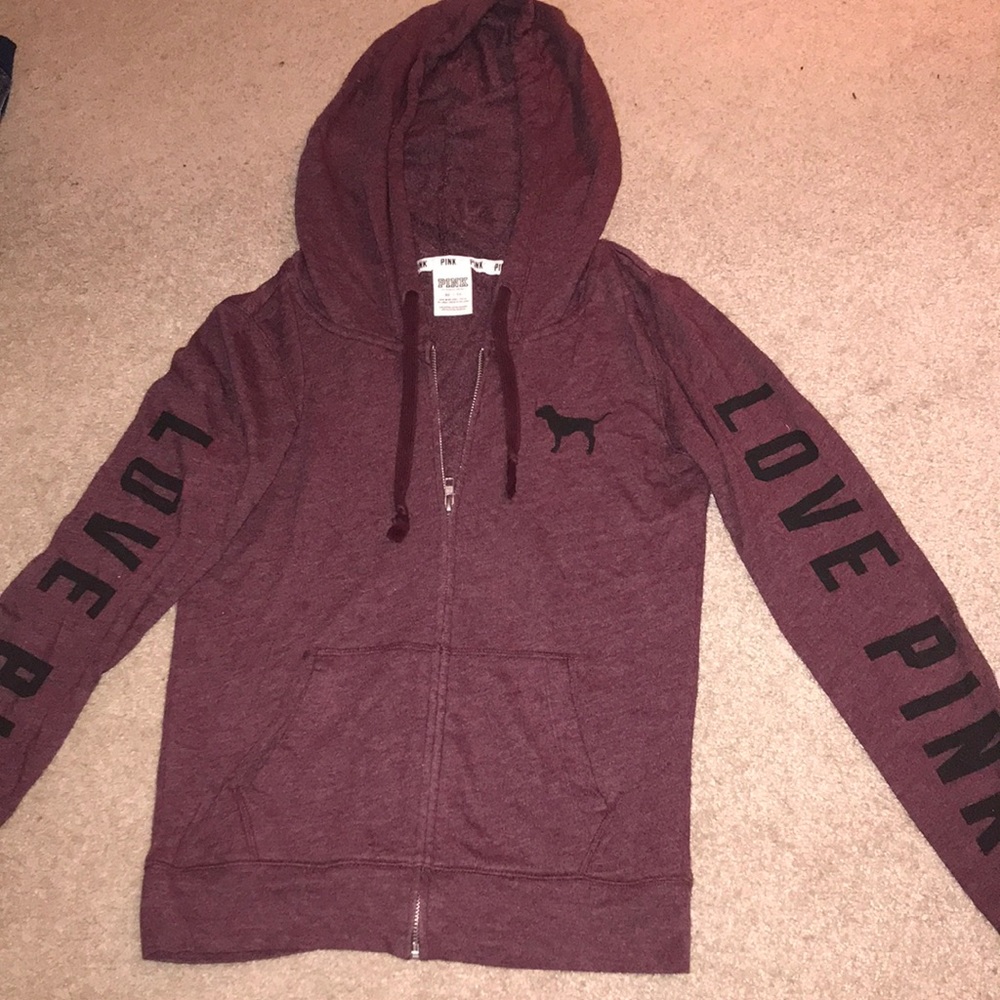 Maroon, PINK jacket